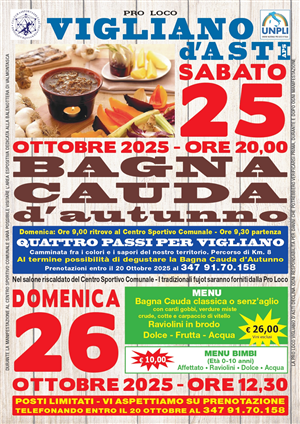 Bagna Cauda d'Autunno