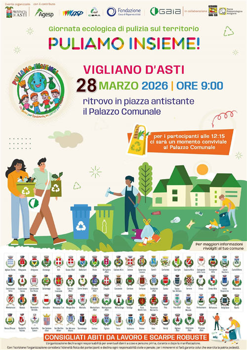 Puliamo insieme 2026